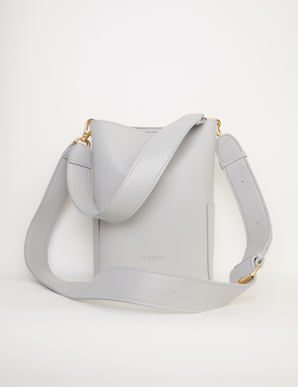 RB petit bucket bag（light gray)