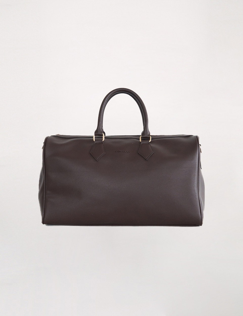RB work boston bag (dark brown)