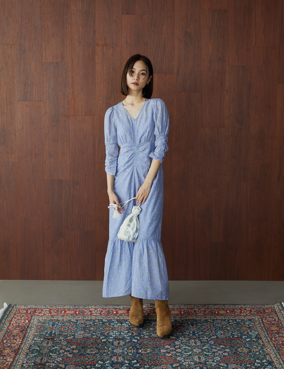【PRE】Indian flower dress