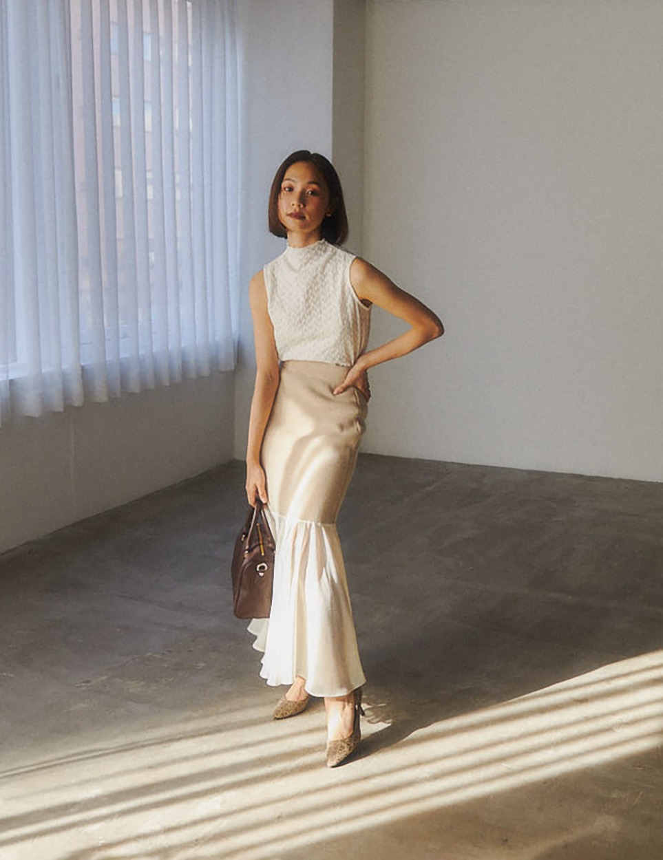 【2/10発売】Mermaid line skirt